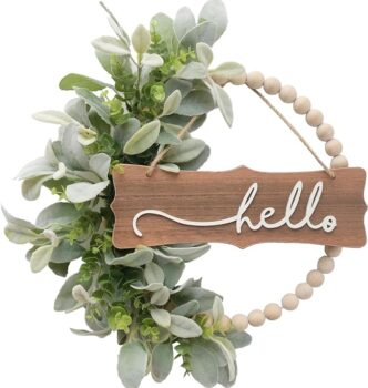 Hello Door Wreath