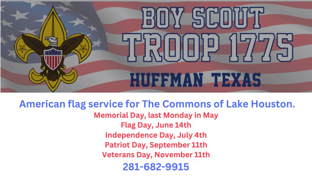 Flag Service - Huffman Boy Scouts