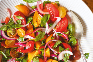 Herby Tomato Salad Recipe - Hometown Living