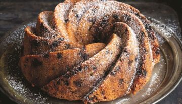 Lemon & Blueberry Coffee Cake