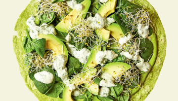 Avocado Green Goddess Wrap - Hometown Living