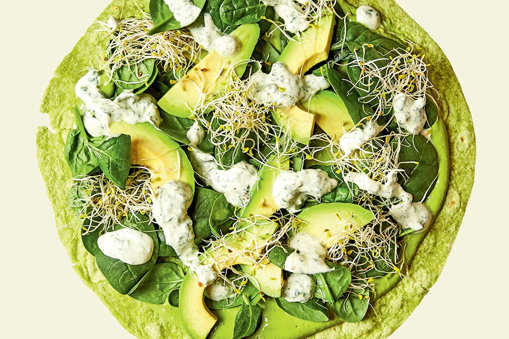 Avocado Green Goddess Wrap - Hometown Living
