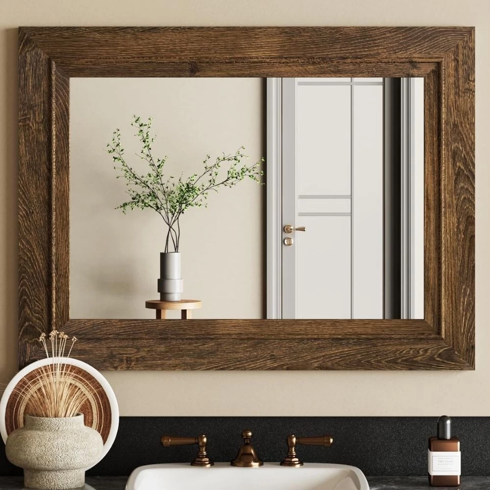 Wood Frame Mirror