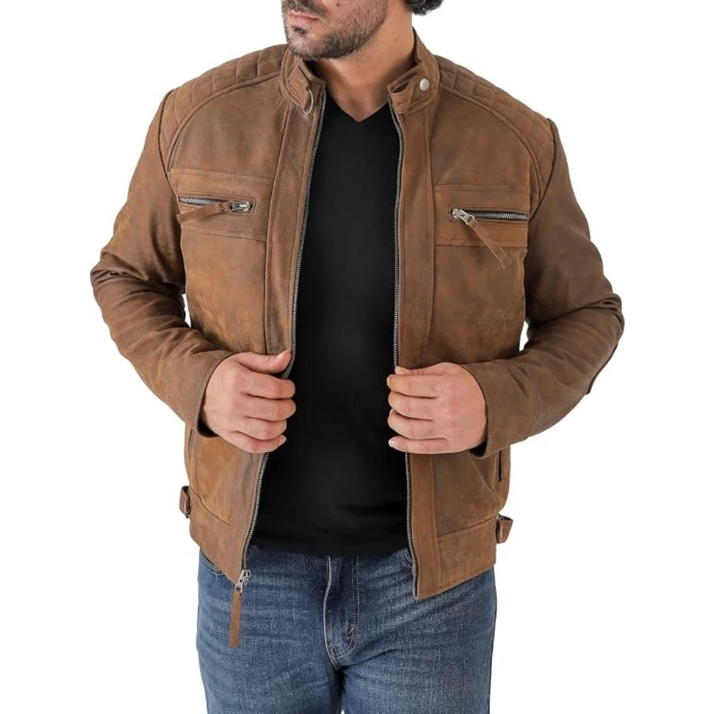 Vintage Lambskin Leather Jacket